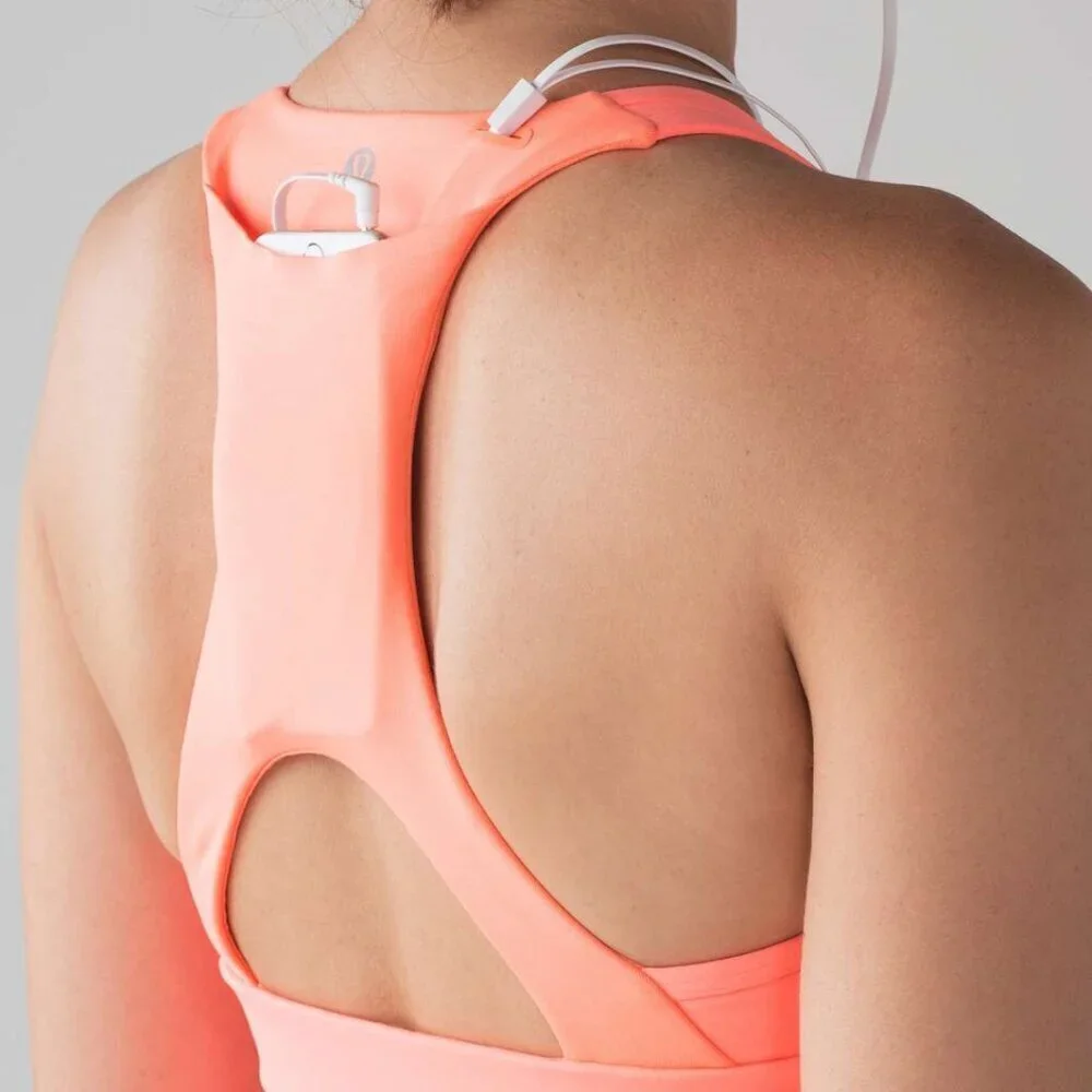 Lululemon Final Lap Luxtreme Tank in Pop Orange, size 6 - Picture 3 of 9